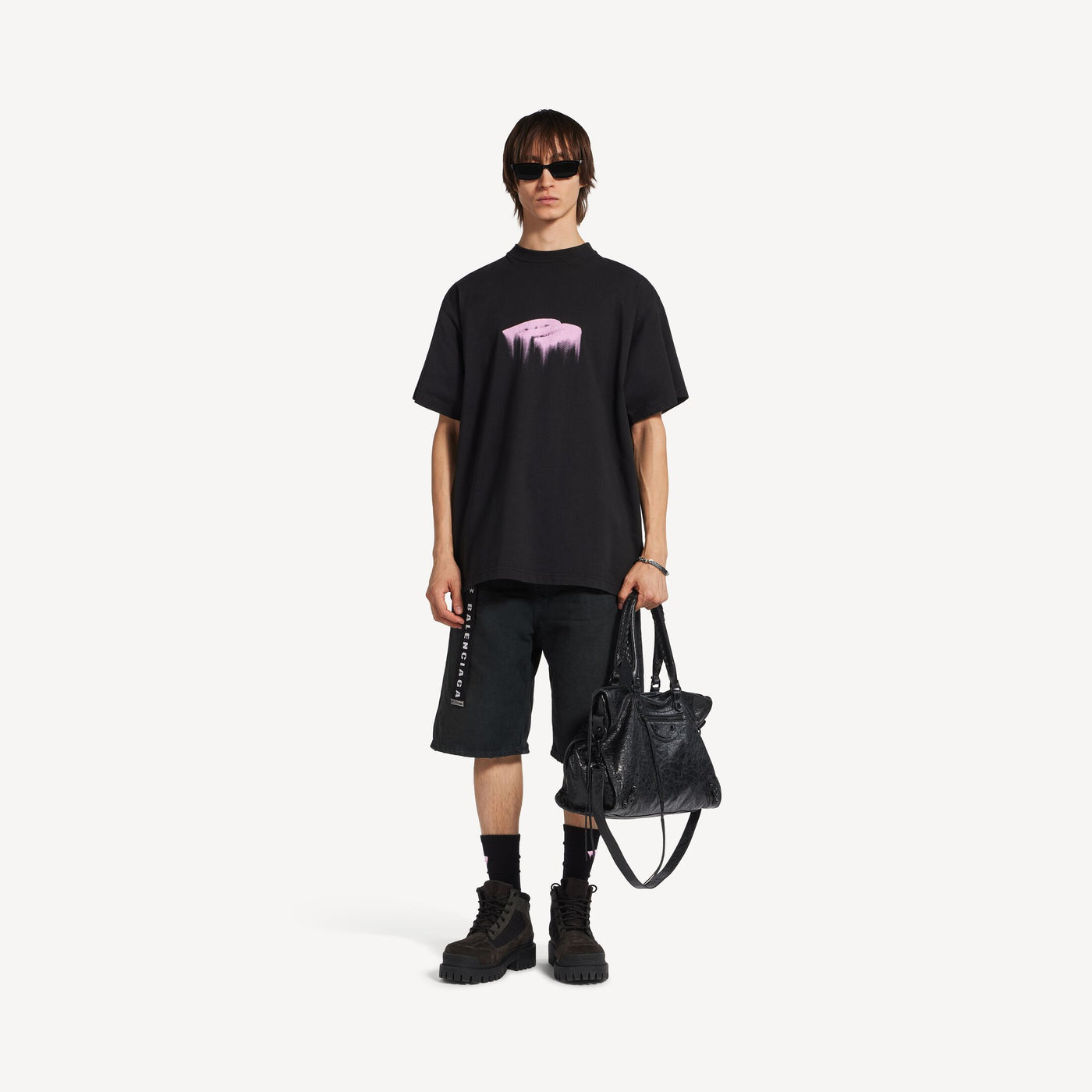 [PreSale] Balenciaga Wet Brush Oversized T-Shirt [Black]