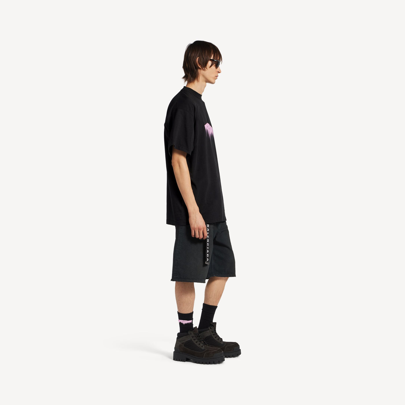 [PreSale] Balenciaga Wet Brush Oversized T-Shirt [Black]