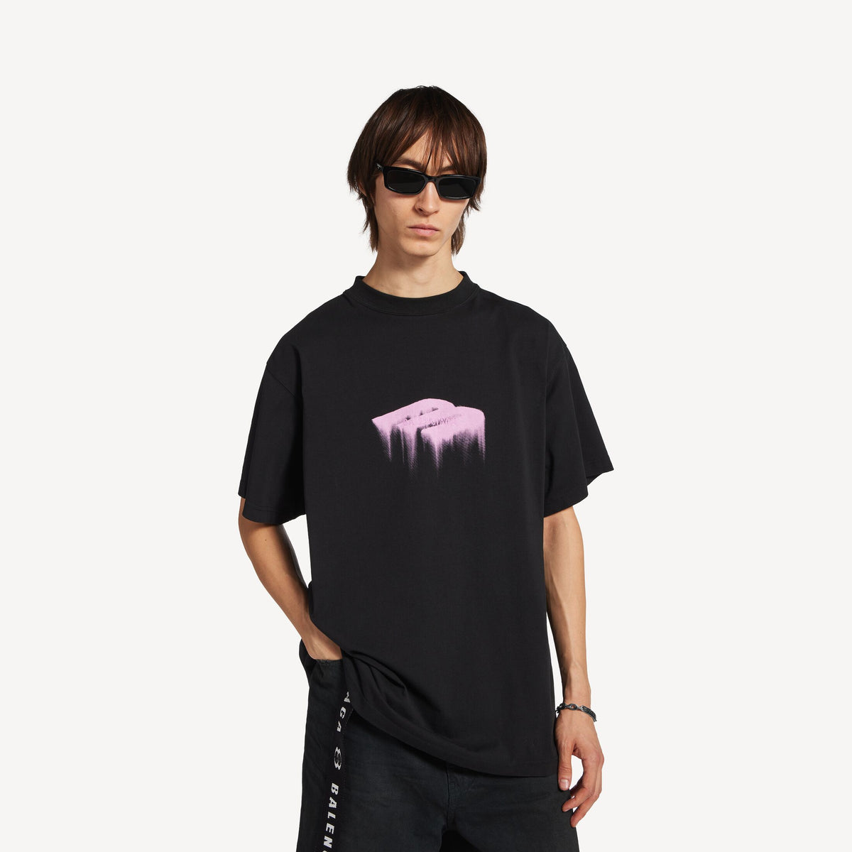 [PreSale] Balenciaga Wet Brush Oversized T-Shirt [Black]