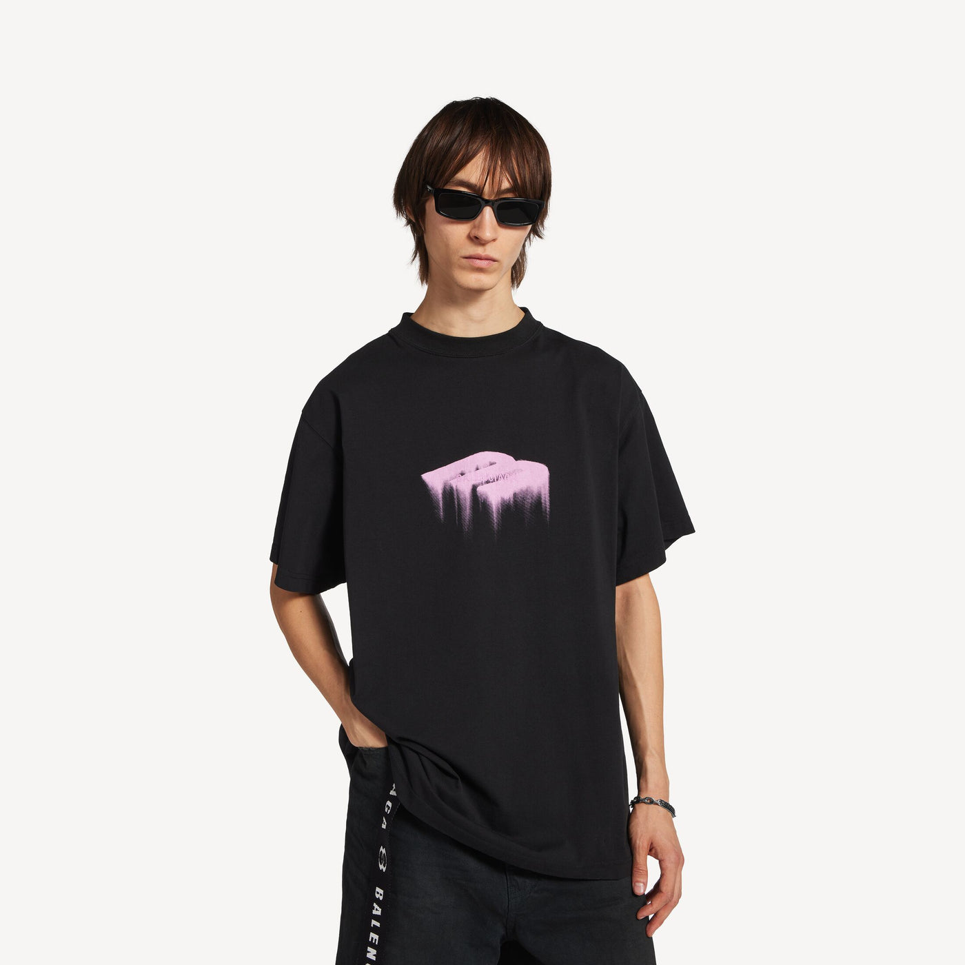 [PreSale] Balenciaga Wet Brush Oversized T-Shirt [Black]