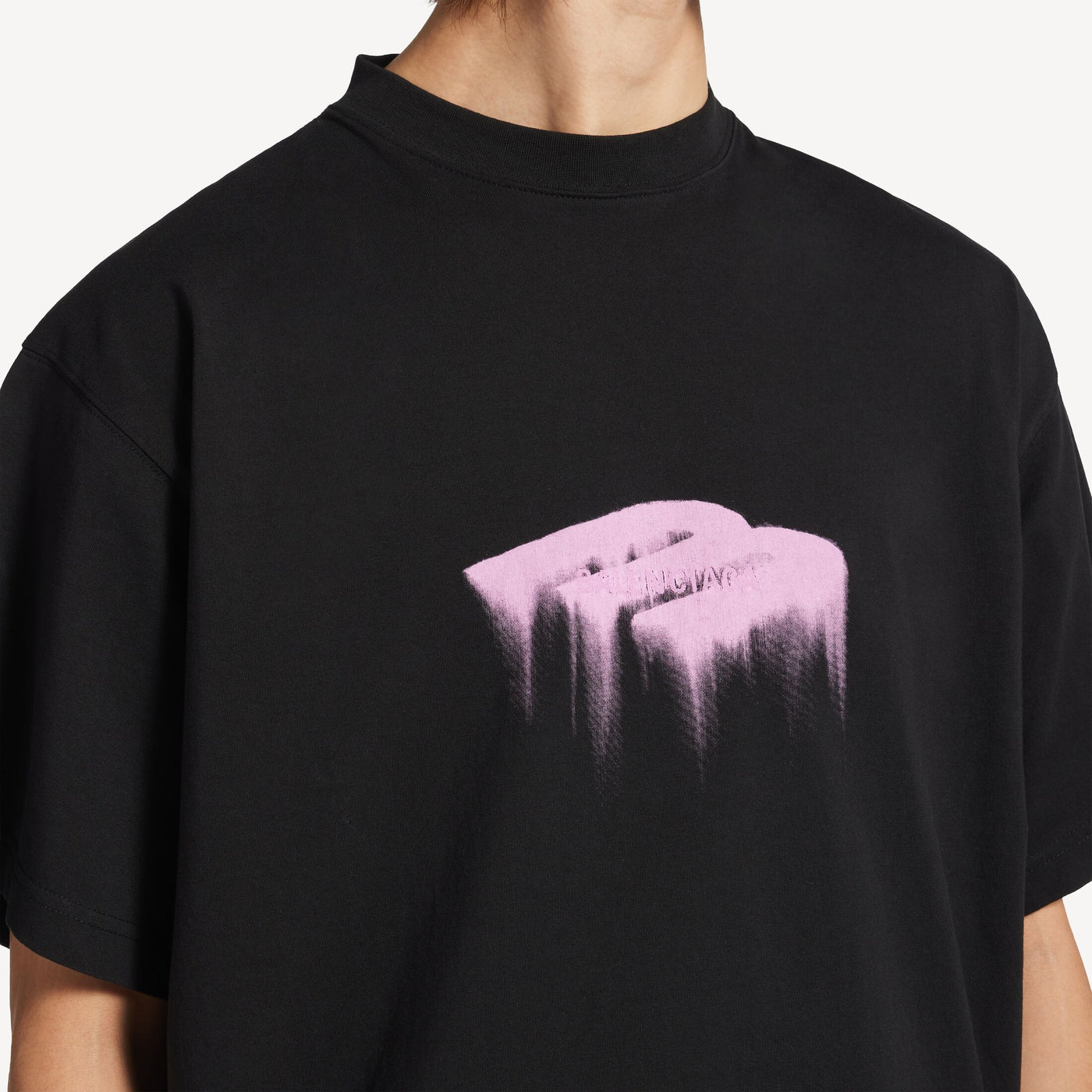 [PreSale] Balenciaga Wet Brush Oversized T-Shirt [Black]