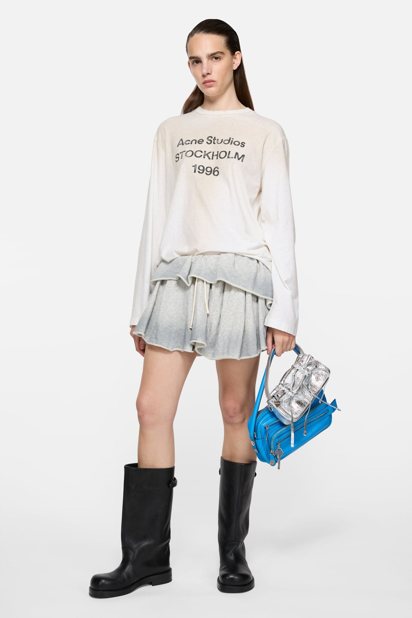 Acne Studios Sprayed 1996 logo t-shirt