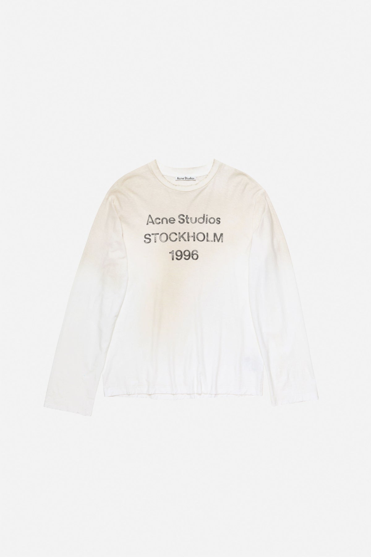 Acne Studios Sprayed 1996 logo t-shirt