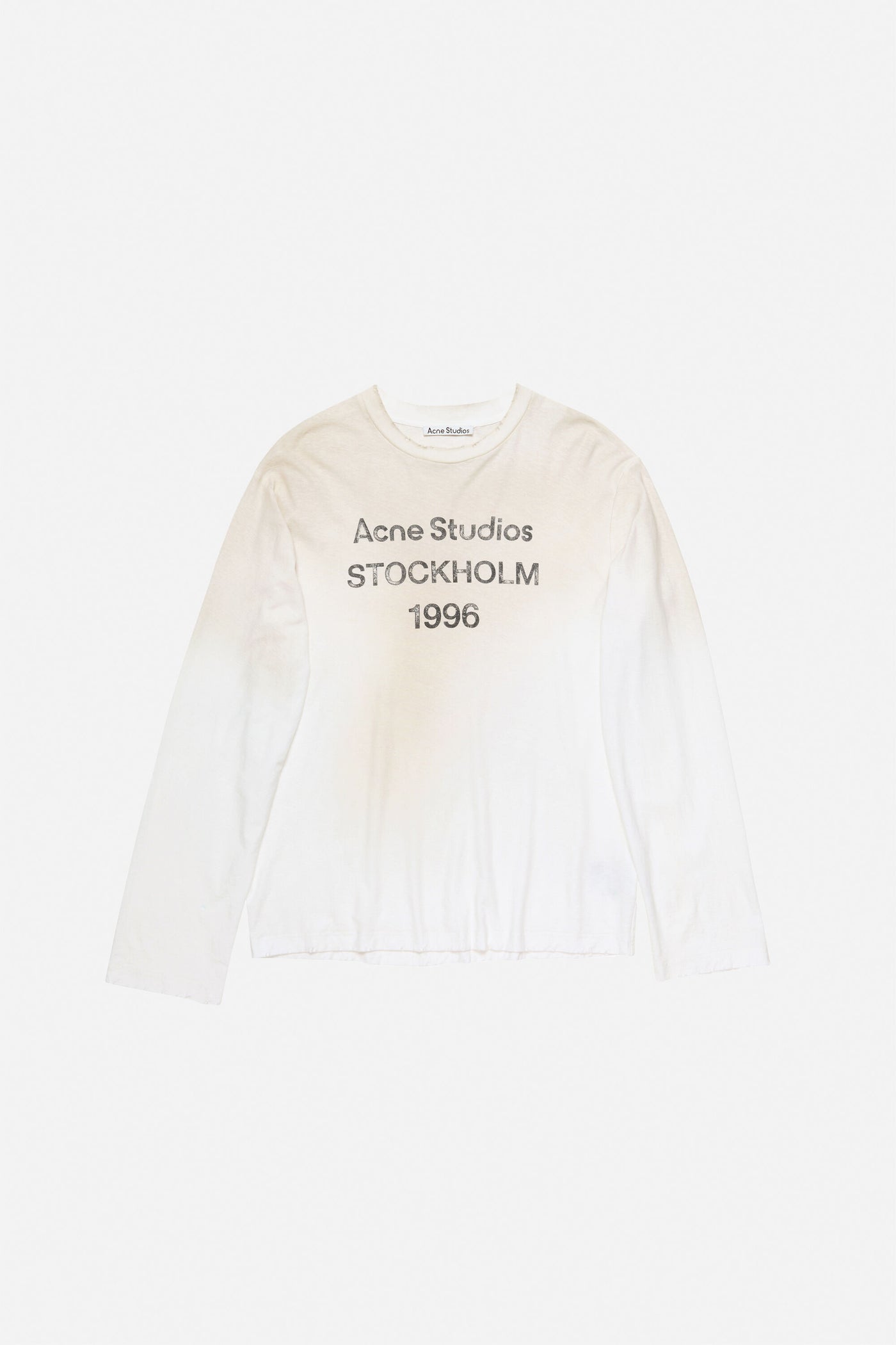 Acne Studios Sprayed 1996 logo t-shirt