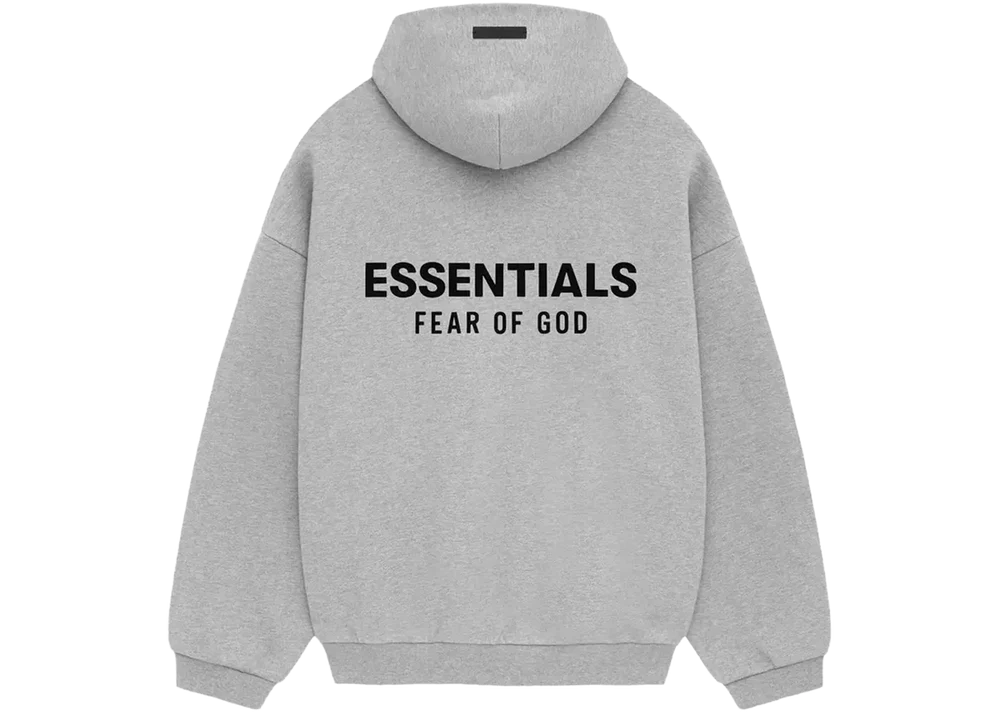 Fear of God Essentials Hoodie Fleece Black FW24