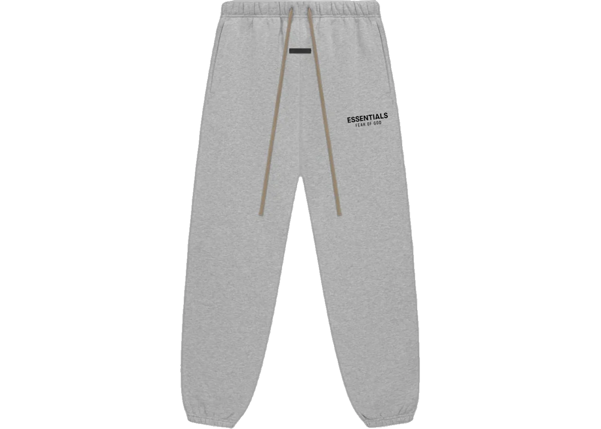 Fear Of God Essentials Sweatpants Fleece Light Heather Gray 24FW