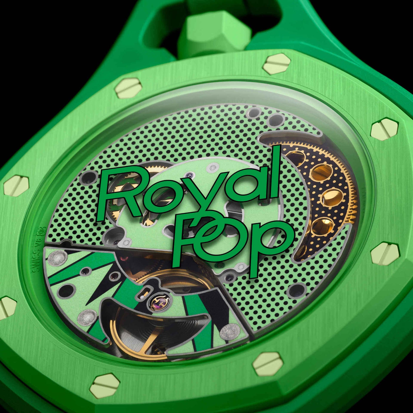 Swatch x Audemars Piguet Royal Pop GREEN EIGHT (SSX03G100N)
