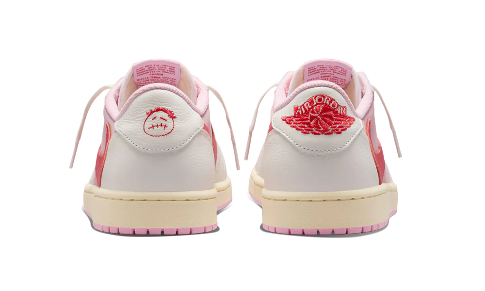 Air Jordan 1 Retro Low OG SP Travis Scott Sail Tropical Pink